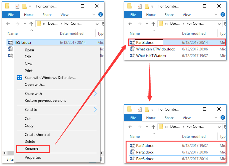merge multiple documents in word for mac